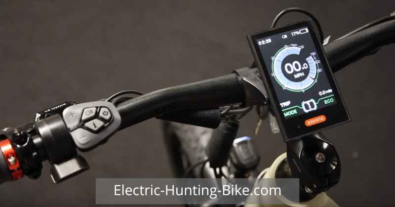 Bakcou Storm Electric Hunting Bike Review Of The Cockpit