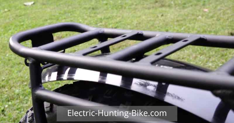 Bakcou Storm Electric Hunting Bike Review Of The Rack