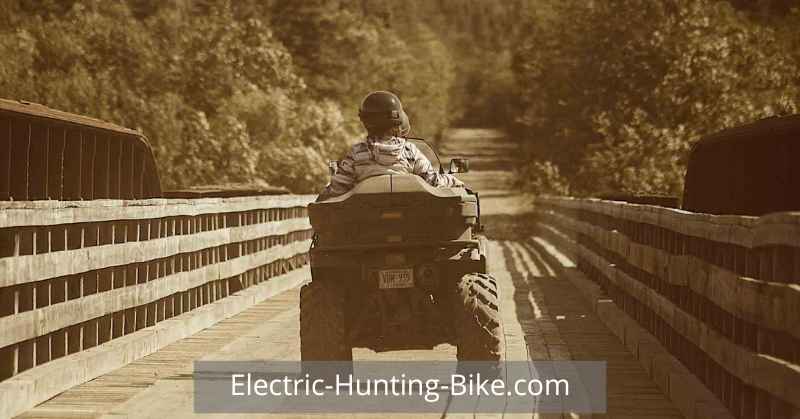 Electric Dirt Bike For Hunting vs ATVs