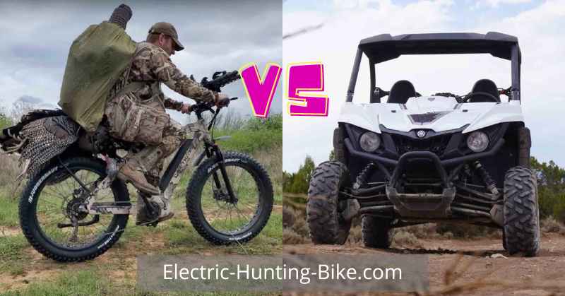 Electric Hunting Bikes Vs ATVs UTVs